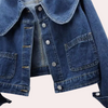 Denimjacke - stylische blaue damenoberbekleidung