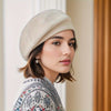 Dame beret-hüt - stylish, warm und retro