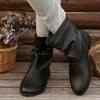 Trendige damen ankle boots - lässige flache stiefel mit gerafftem design