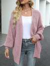 Damen strickcardigan mit taschen – langer cardigan für kühle tage