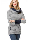 Maternity hoodie - lässiger stillpullover mit tasche