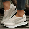 Slip-on trainer - stylische damenschuhe mit verzierungen