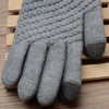 Touchscreen-fähigi gestrickti Handschue – Damen-Winterhandschue für Smartphone-Nutzung