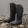 Wasserfeste knöchelhohe damen gummistiefel - robuste regenfootwear