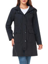 Damen regenjacke - stilvolle leichte wasserfeste jacke