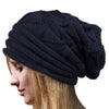 Strick slouch beanie - stylische wintermütze für frauen