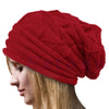 Strick slouch beanie - stylische wintermütze für frauen