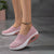 Slip-on sneakers - lässige frauen air-cushion schuhe