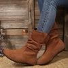 Gemütliche ankle boots - stylische wildleder slouchy boots für ladys