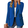 Damen blazer - taillierter langarm jacke mit strukturiertem taschen