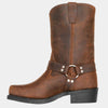 Leder cowboystiefel - strapazierfähige vintage damen schuhe