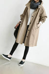 Wasserabweisender trenchcoat - stilvolle damen regenjacke