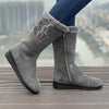 Hohe winterstiefel - isolierte damen winterfüsse