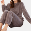 2-teiliges loungewear-set - weich und gemütlich damen pyjama-set