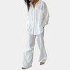 2-teiliges loungewear ensemble - oversized damen pyjamas für entspannte stunden