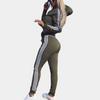 2-teiliges stylisches jogger-outfit - gemütlicher damen-tracksuit