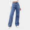 Baggy jeans – stilvolle hochtaillierte damenjeans