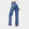 Baggy jeans – stilvolle hochtaillierte damenjeans