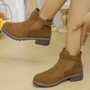 Ankle boots - stilvolle wildleder stiefeletten für damen