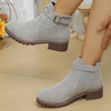 Ankle boots - stilvolle wildleder stiefeletten für damen