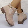 Ankle boots - stilvolle wildleder stiefeletten für damen