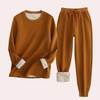 2-teiligs Loungewear-Set – weiches Damen-Fleece-Sweatshirt und Jogginghose