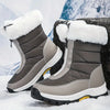 Schneestiefel - damen mit front-reissverschluss und isolation für den winter