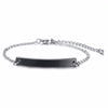 Personalisierte armbanduhr - sterling silber damenkette