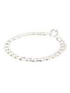 925 sterling silber armband - gedrehtes seil damen silberkette