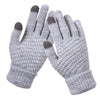 2-teiliges strickhandschuh-set - elegante winterhandschuhe für frauen