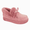 Faux-fur slipper – kuschelige damen sneaker für den alltag