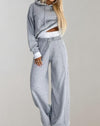 2-teilig hoodie und hose – moderne damen lounge wear