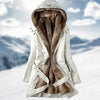 Winterparka - stylishe damenmantel mit kunstfellfutter