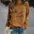 Entspannt und makellos: dandelion-druck 'just breathe' sweatshirt