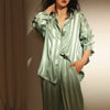 2-teiliges pyjama-set - stilvolle gestreifte damen-schlafmode