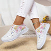 Orthopädische sneaker - damen slip-on schuhe mit blumenmuster