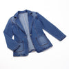 Denim-Blazer – Elegante Damenjacke i Blau