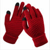 2-teiliges strickhandschuh-set - elegante winterhandschuhe für frauen