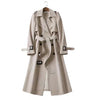 Trenchcoat - eleganter langer damenmantel