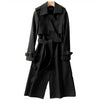 Trenchcoat - eleganter langer damenmantel