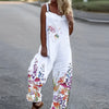 Jumpsuit - stylischer damen-jumpsuit mit feder- und vogelmotiven