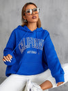 California West Coast dames hoodie - trendy oversized trui met capuchon, casual sweater voor dagelijks gebruik - Bakkermode.nl