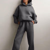 2-teiliger oversize jogginganzug - gemütliche damen-loungewear