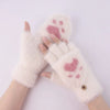 Fingerlose handschuhe - weiche fleece-handwärmer für damen