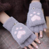 Fingerlose handschuhe - weiche fleece-handwärmer für damen