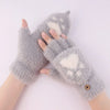 Fingerlose handschuhe - weiche fleece-handwärmer für damen