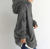 Vielseitiger Damen-Hoodie mit Reissverschluss für Herbst und Winter