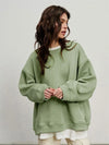 Relaxte pasvorm sweater dames - comfortabele trui in blauw, groen, wit, zwart - Bakkermode.nl