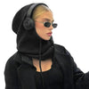 Balaclava hoodie - stylische damen strickkapuze