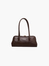 Vintage-Look Damen Ledertasche mit klassischem Design